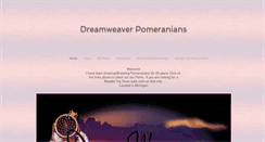 Desktop Screenshot of dreamweaverpoms.com